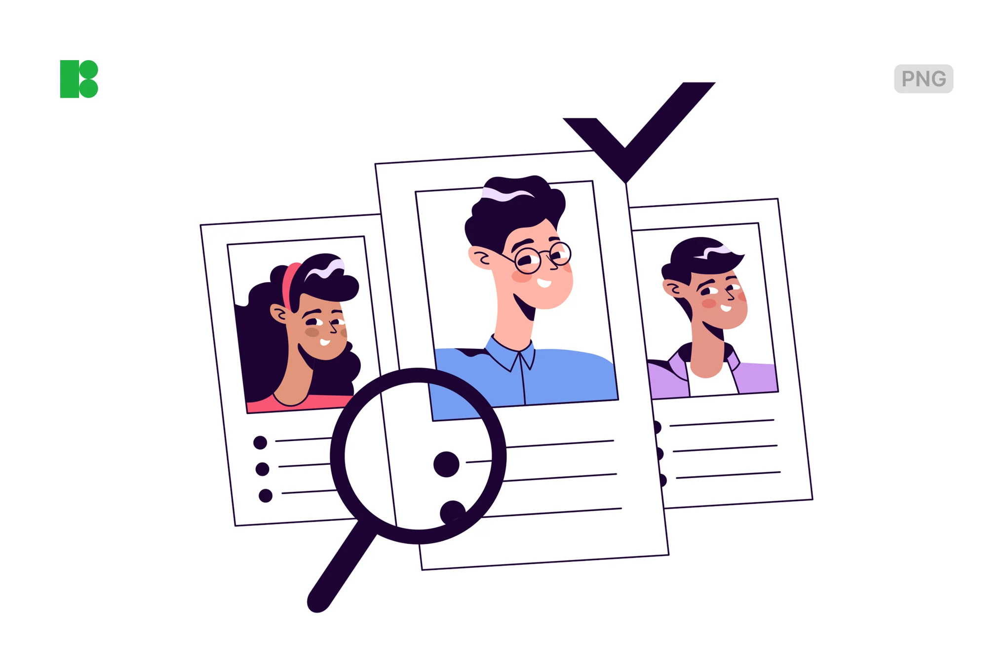3 curriculum siendo inspeccionados